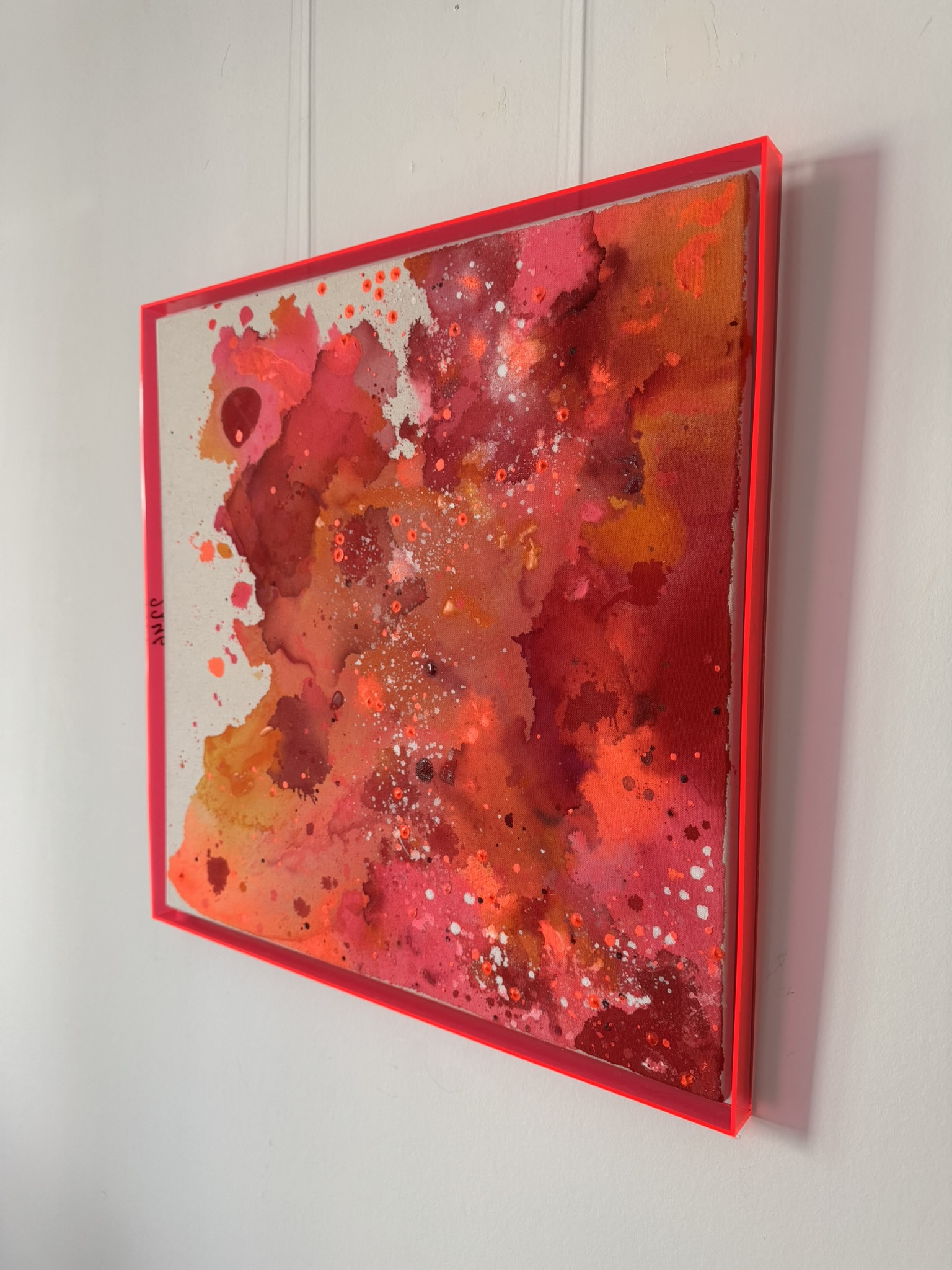 Akkorde - Präsenz, 2026, Acryl auf roher Baumwollleinwand, Ansicht 5